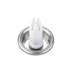 1 tilt-action grommet valve.